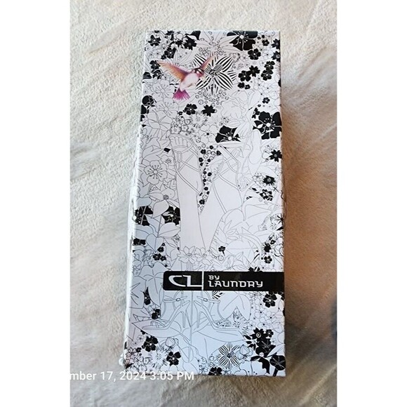 Chinese Laundry Sinclair Sz 7.5 Medium Women's Black Flats Elastic Band Over Toe - Picture 6 of 7